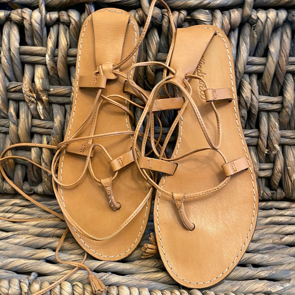 Madewell gladiator style sandals